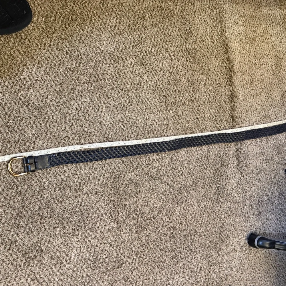 Michael Kors Leather belt with Gold Accents XL - Picture 7 of 9